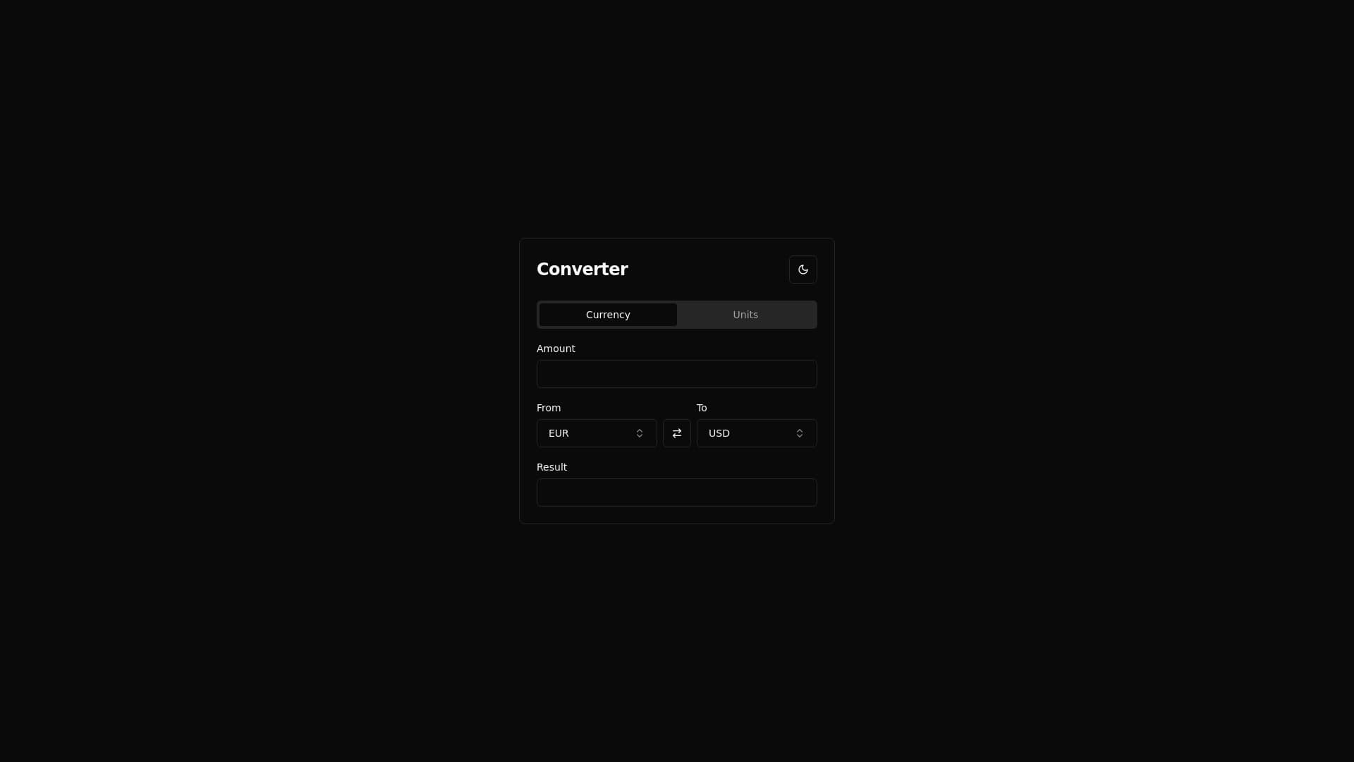 Converter preview